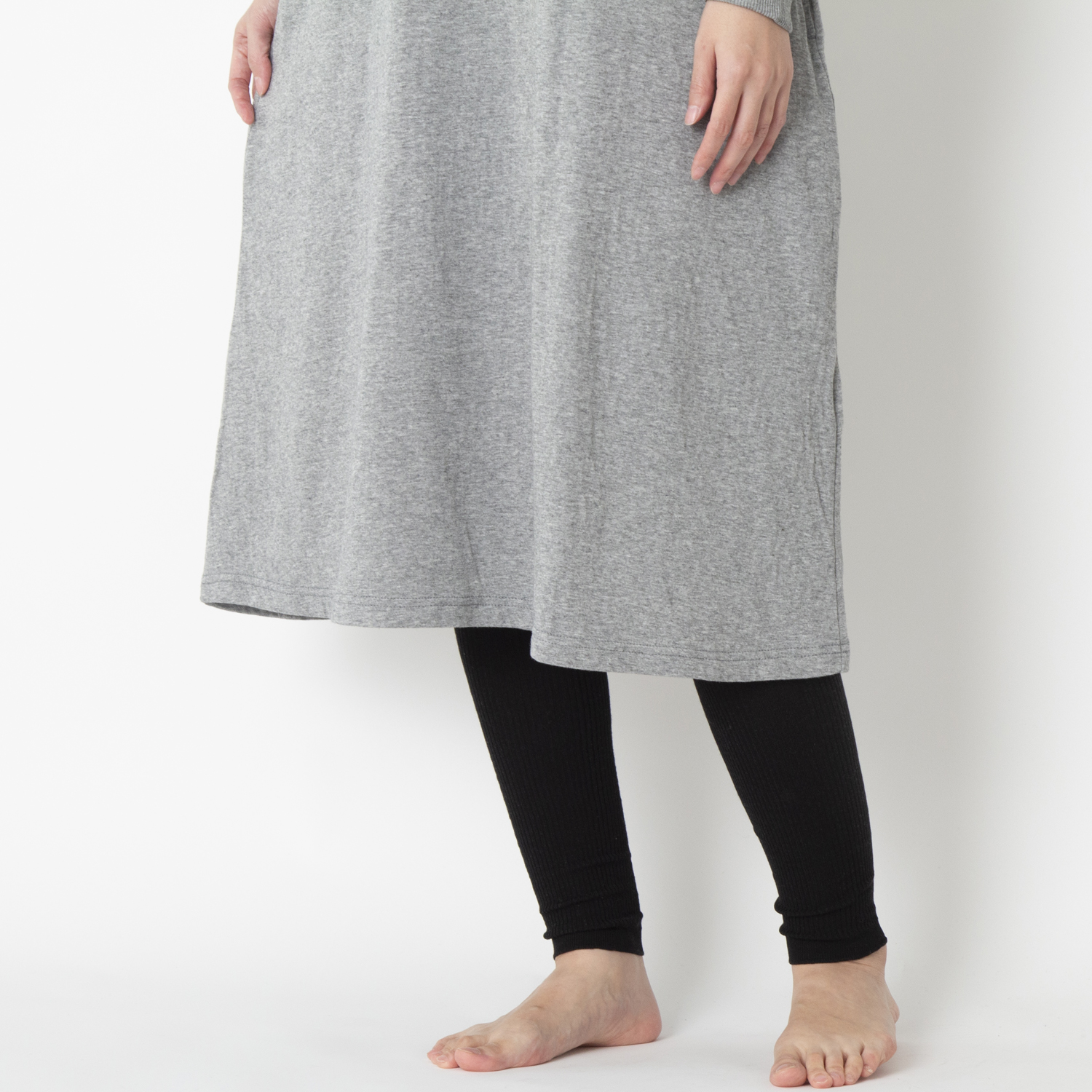 TUTIE./接結 リブワンピース